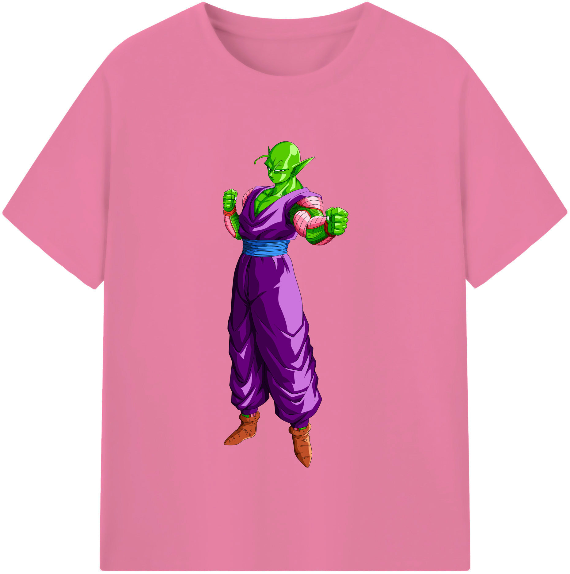 （画像用） ドラゴンボール ピッコロ DRAGON BALL Piccolo 綿100％半袖Tシャツ（フロントプリント）